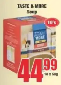 Boxer Taste & More Soup offer