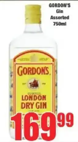 Boxer Gordon's Gin Assorted offer