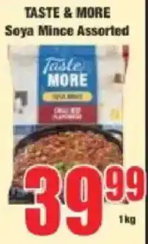 Boxer Taste & More Soya Mince Assorted offer