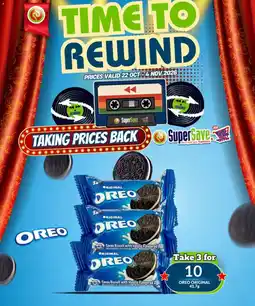 Super Save OREO ORIGINAL offer