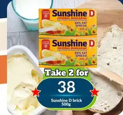 Super Save Sunshine D Original Margarine offer