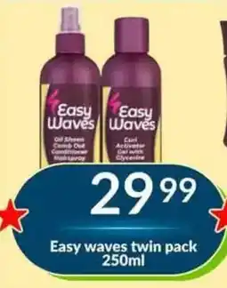 Super Save Easy Waves twin pack offer