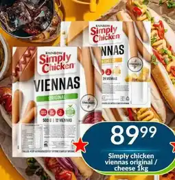 Super Save Simply chicken viennas original offer