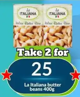 Super Save La Italiana butter beans offer
