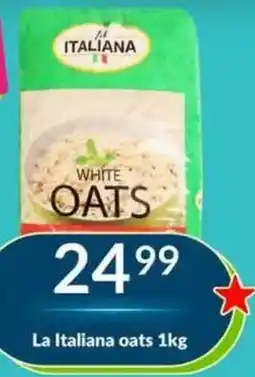 Super Save La Italiana white oats offer