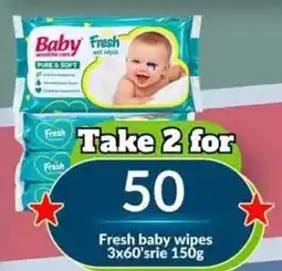 Super Save Baby Fresh wet wipes offer