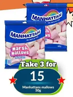 Super Save Manhattans marshmallows offer