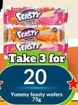 Super Save Feasty wafers offer