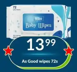 Super Save As Good Baby Wipes offer