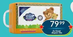 Super Save As Good diapers offer
