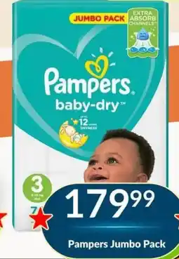 Super Save Pampers baby-dry offer