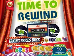 Super Save Torros sweets citrus offer