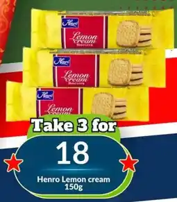 Super Save Henro Lemon cream Biscuits offer