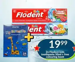 Super Save Flodent kids toothpaste offer