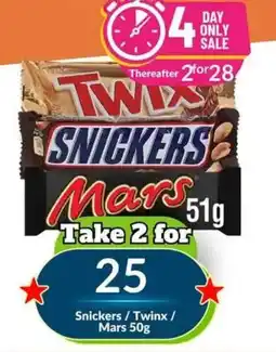 Super Save Snickers / Twinx / Mars offer