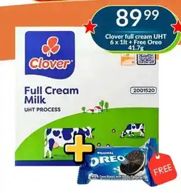 Super Save Clover Full Cream Milk offer