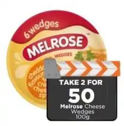 Check Star Melrose Cheese Wedges offer