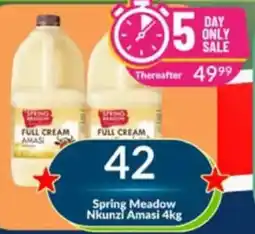 Super Save Spring Meadow Nkunzi Amasi offer