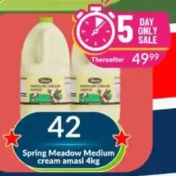 Super Save Spring Meadow Medium cream amasi offer