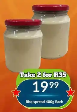 Super Save Bbq spread offer