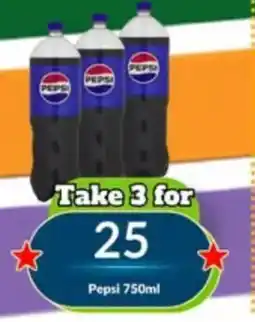 Super Save Pepsi 750ml offer