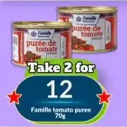Super Save Familie tomato puree offer