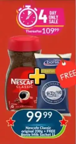 Super Save Nescafe Classic offer
