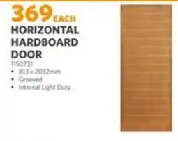 BUCO Horizontal Hardboard Door offer
