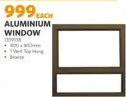 BUCO ALUMINIUM WINDOW offer