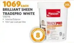 BUCO Brilliant Sheen Tradepro White offer