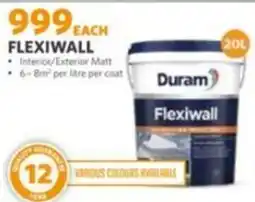 BUCO Duram Flexiwall offer