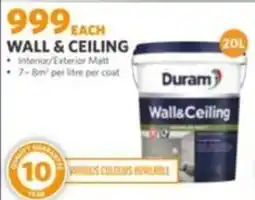BUCO Duram Wall & Ceiling offer