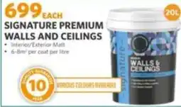 BUCO Signature Premium Walls and Ceilings offer