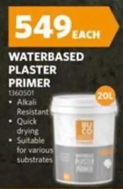 BUCO Waterbased Plaster Primer offer