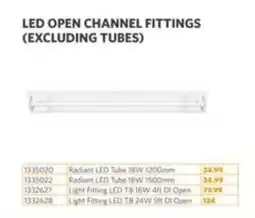 BUCO Radiant LED Tube 18W 1200mm offer