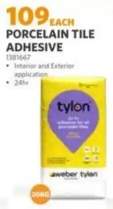 BUCO Porcelain Tile Adhesive offer