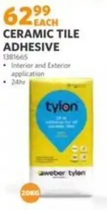 BUCO Ceramic Tile Adhesive Tylon offer
