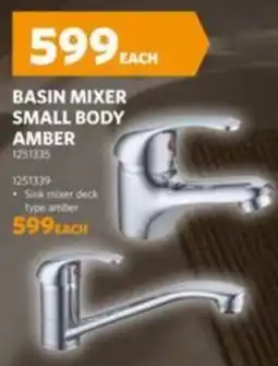 BUCO Basin Mixer Small Body Amber offer