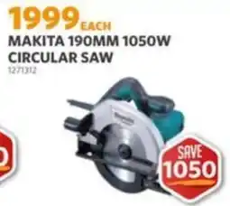BUCO MAKITA 190MM 1050W CIRCULAR SAW offer