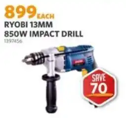 BUCO RYOBI 13MM 850W IMPACT DRILL offer