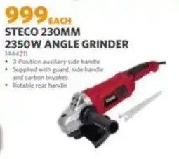 BUCO STECO 230MM 2350W ANGLE GRINDER offer
