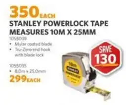 BUCO STANLEY POWERLOCK TAPE offer