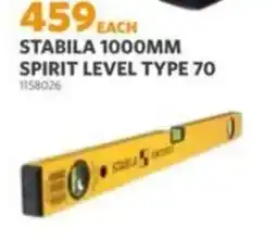 BUCO Stabila 1000mm Spirit Level Type 70 offer
