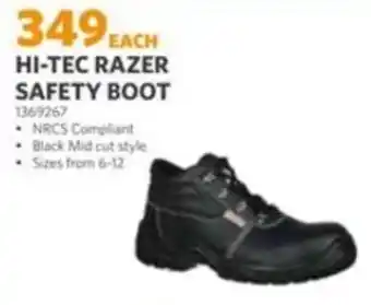 HI-TEC RAZER SAFETY BOOT