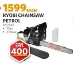 BUCO Ryobi chainsaw petrol offer