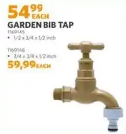 BUCO GARDEN BIB TAP offer