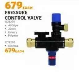 BUCO PRESSURE CONTROL VALVE offer