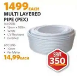 BUCO Multi layered pipe offer