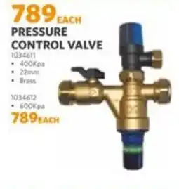 BUCO PRESSURE CONTROL VALVE offer