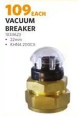 BUCO Vacuum Breaker offer